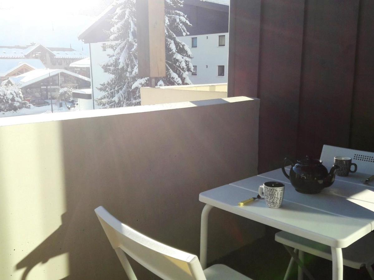 Duplex 3 Pieces Aux Gets, Proche Pistes Avec Parking Et Wifi - Fr-1-598-23 Apartamento Les Gets Exterior foto